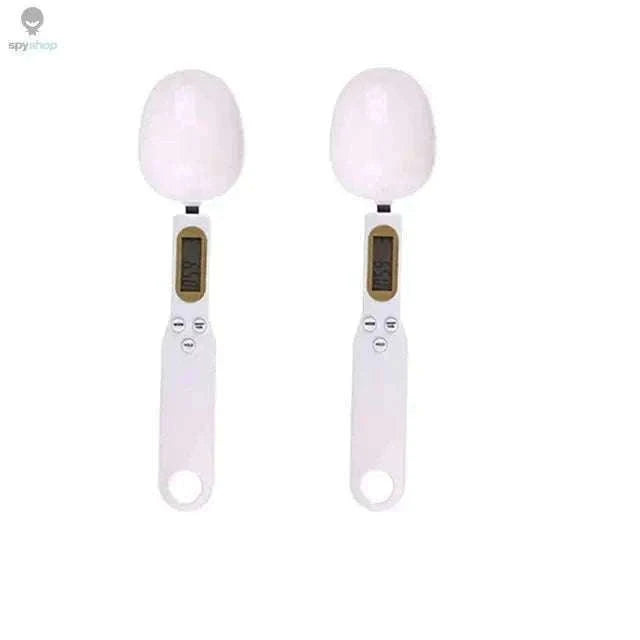 Mini Spoon Scale Digital Kitchen Scale 0.1–500g-2PCS Light green / 1Kg