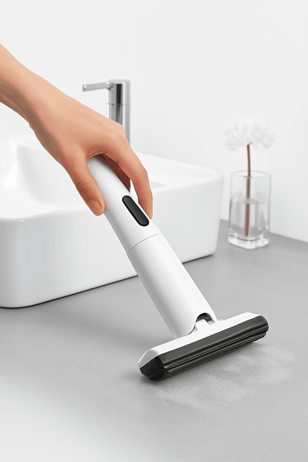 Mini Squeeze Mop for Fast Daily Cleaning in Tight Spaces-1 Mop-3 Sponge