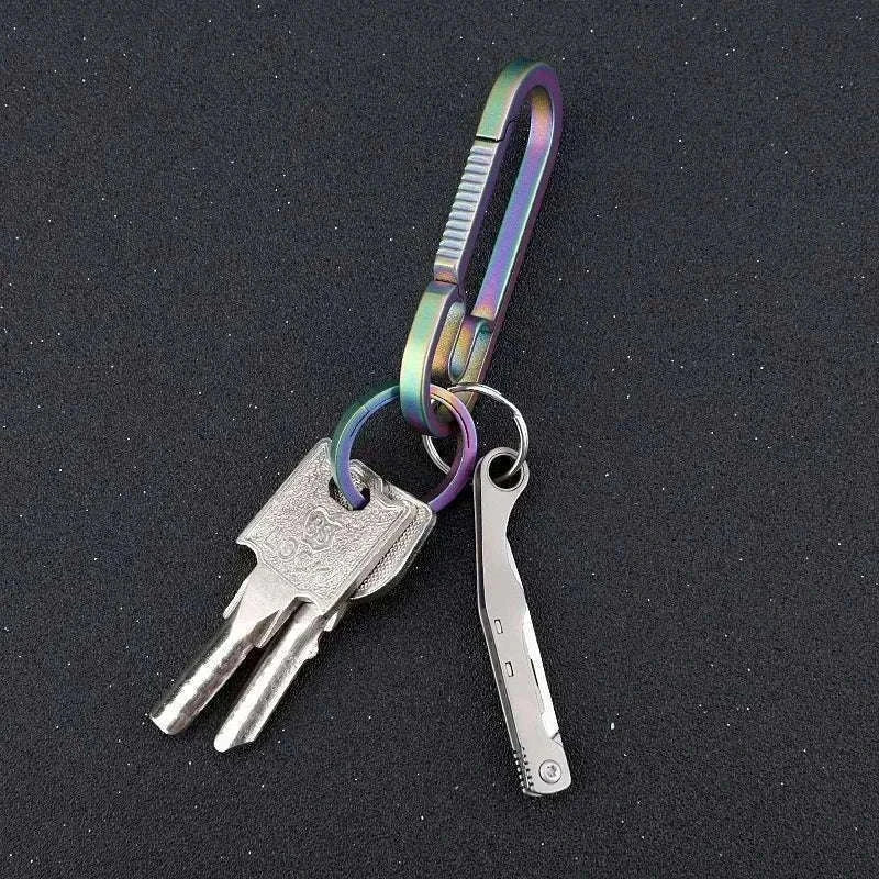 Mini Titanium Alloy Folding Knife for Outdoor EDC-titanium alloy