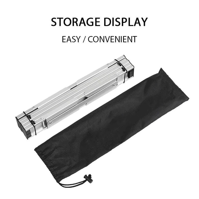 Mini Ultralight Camping Table-Silvery