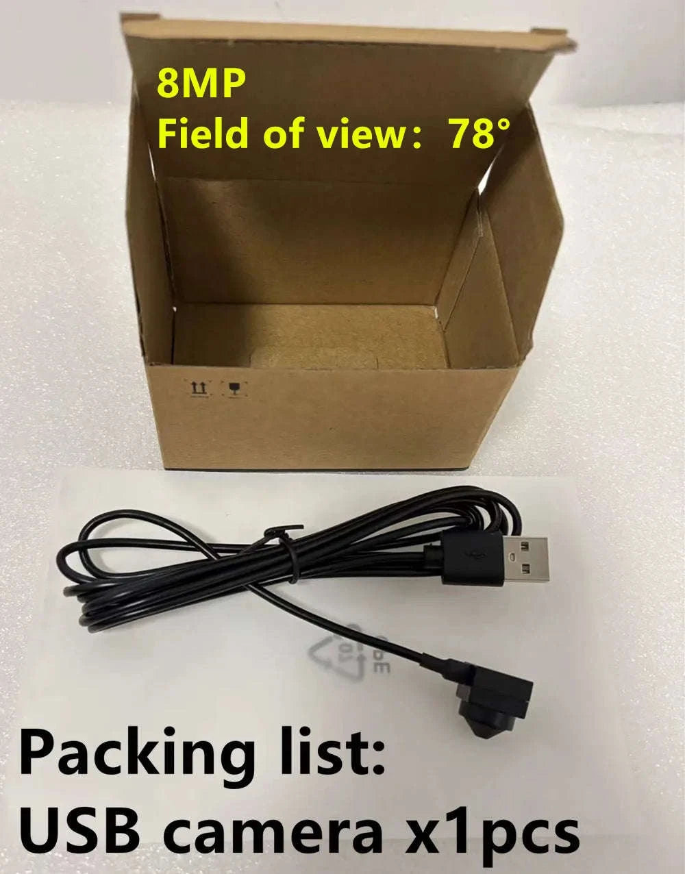 Mini USB 1080P HD Webcam Camera Module, 2m Cable-8MP type-c