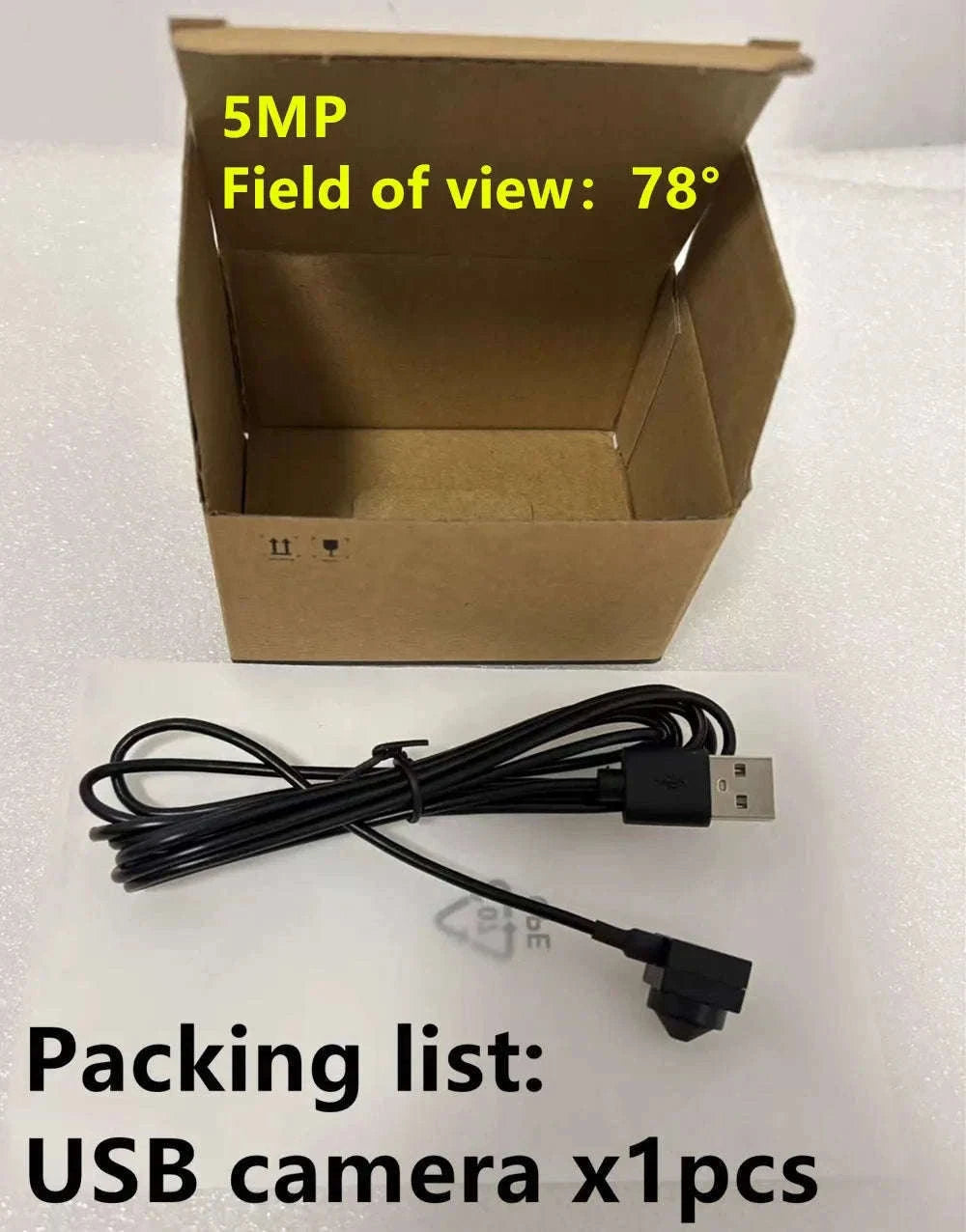 Mini USB 1080P HD Webcam Camera Module, 2m Cable-8MP type-c