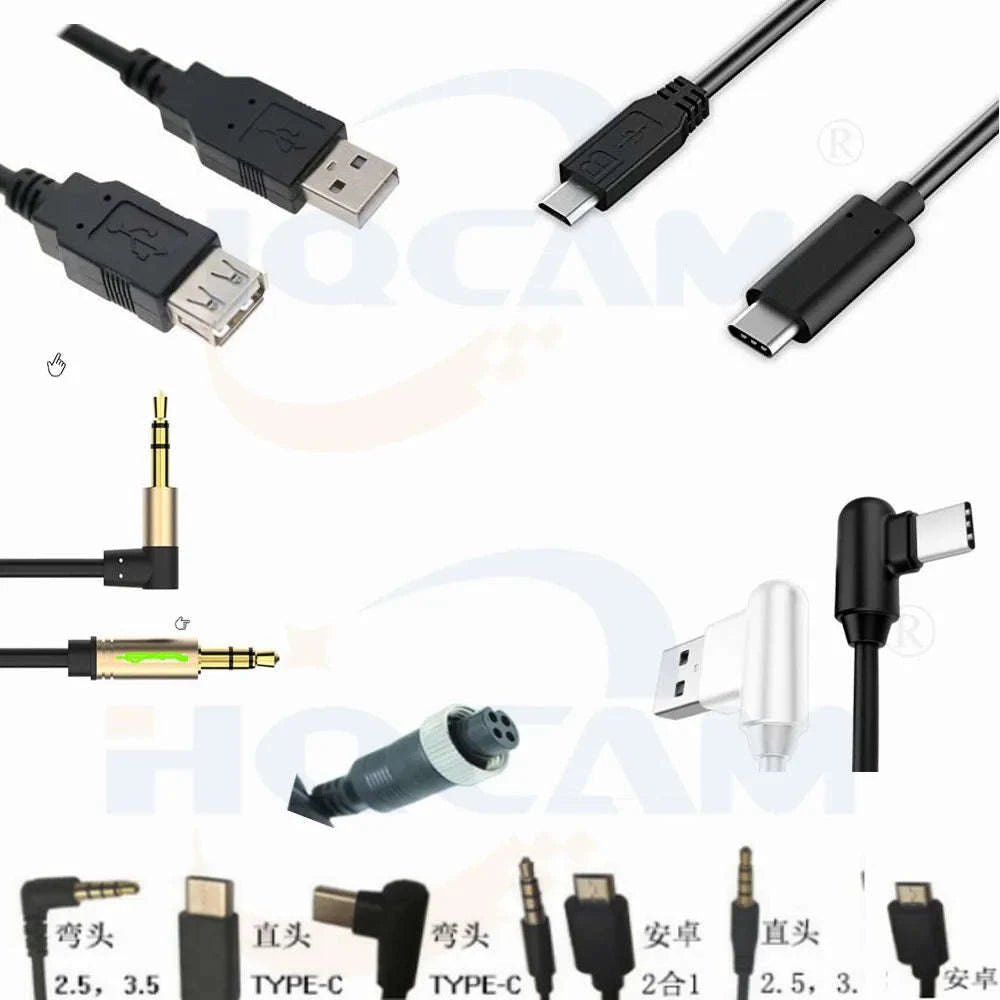 Mini USB Camera with Wide-Angle Lens and HD Output-1080P