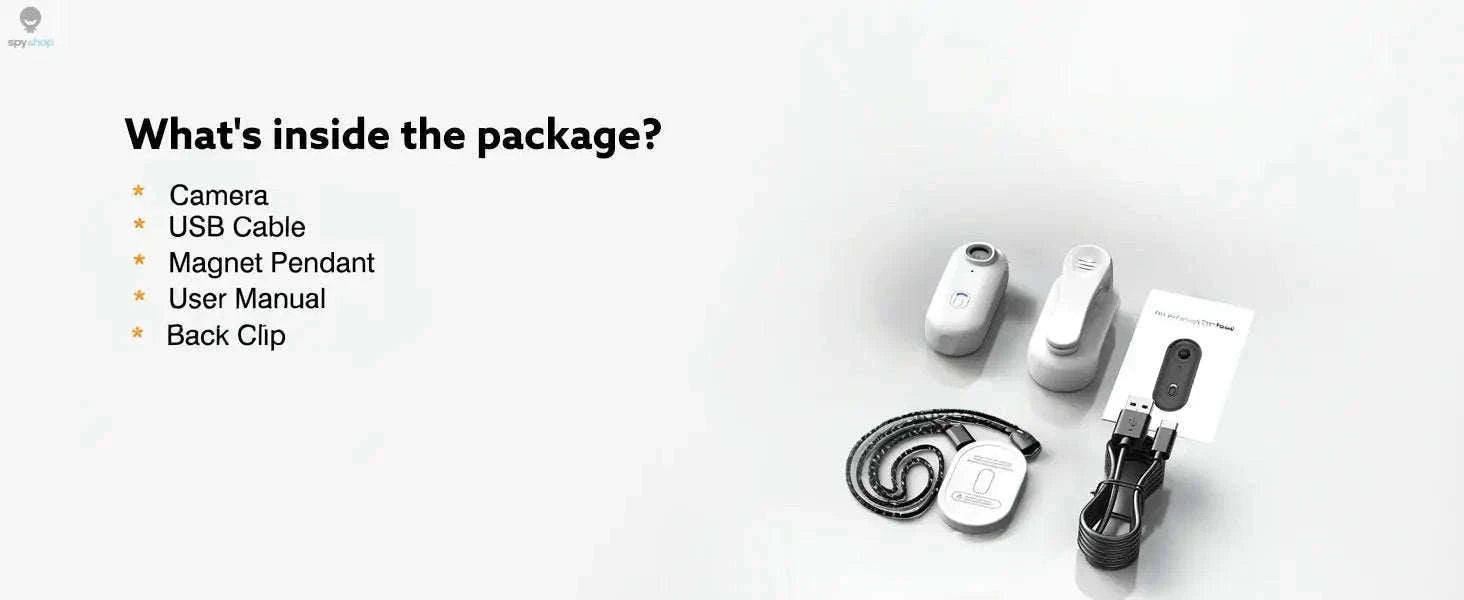 Mini Vlog Camera 4K Pocket Action Cam with WiFi-FHD 1080P (BK-Lite) / With 64G TF Card / CHINA