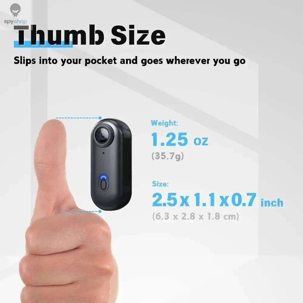 Mini Vlog Camera 4K Pocket Action Cam with WiFi-FHD 1080P (BK-Lite) / With 64G TF Card / CHINA