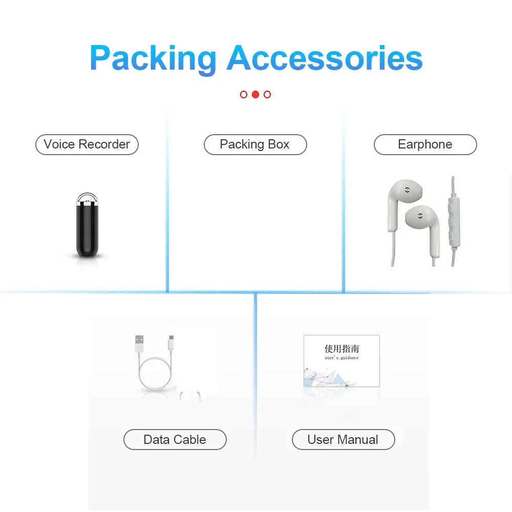 Mini Voice Activated Recorder 32GB with Long Battery & Keychain Size-S1 / 32 GB