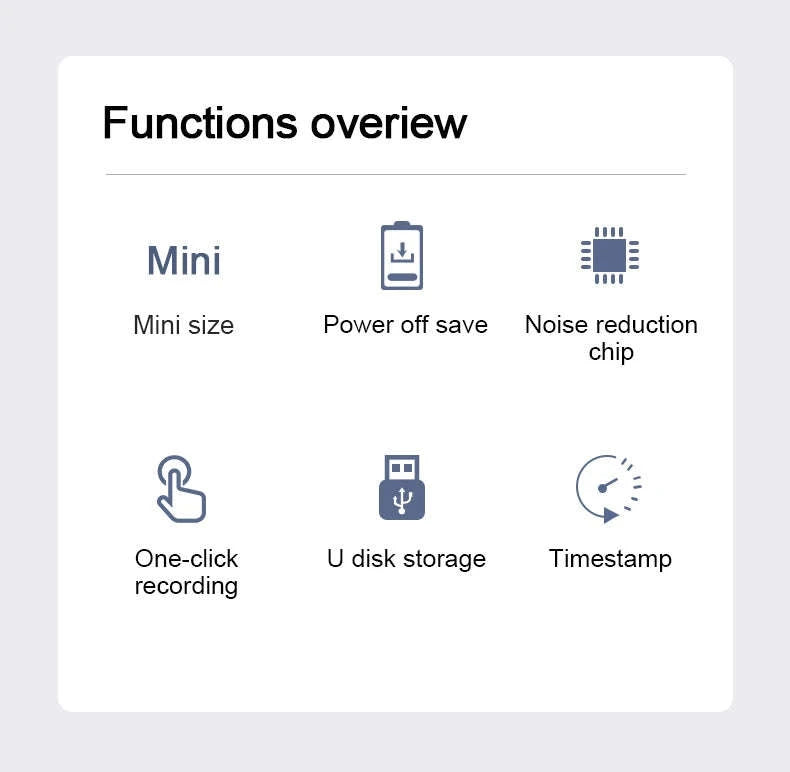 Mini Voice Activated Recorder Keychain Device-three-piece / CHINA / 32 GB