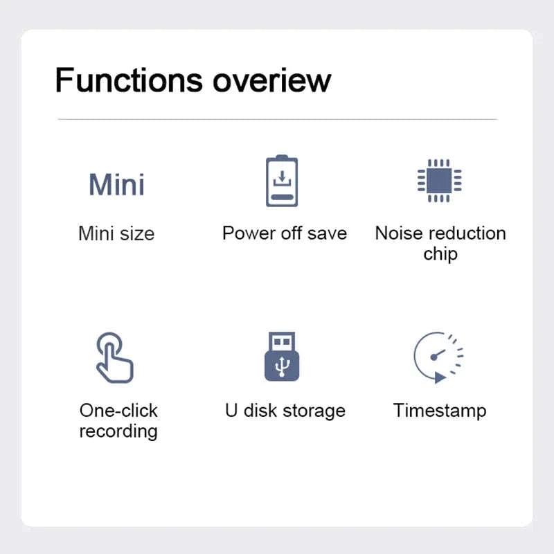 Mini Voice Activated Recorder Keychain Device-three-piece / CHINA / 32 GB