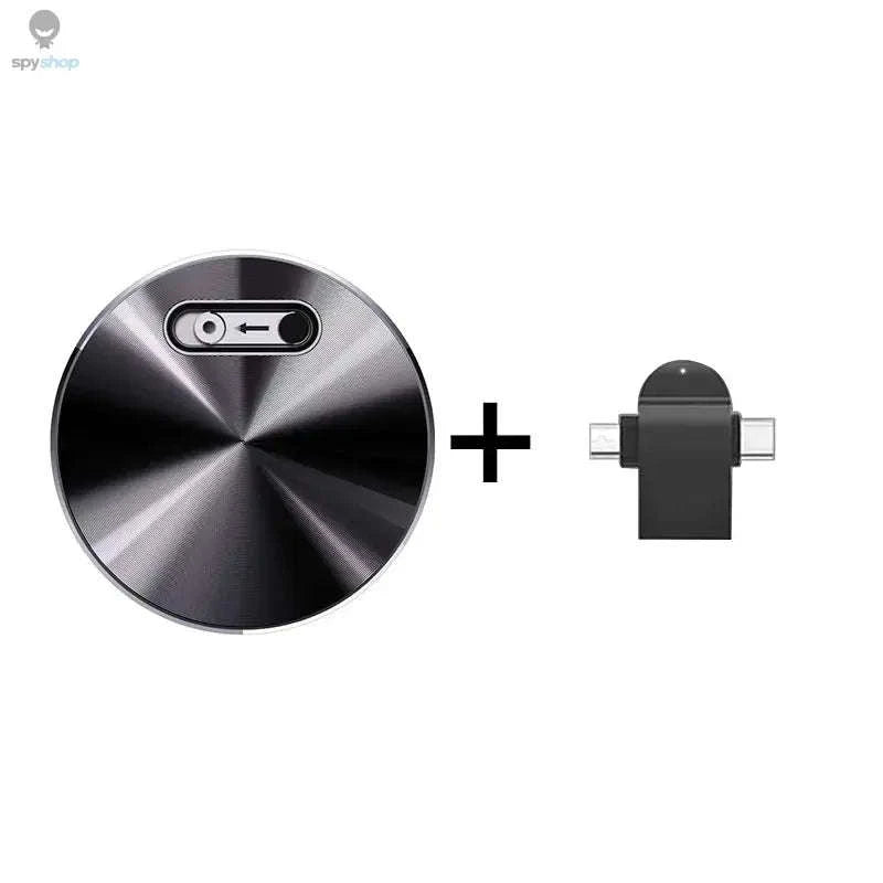 Mini Voice Activated Recorder – Magnetic, Ultra‑Compact, One‑Touch Capture-with iPhone OTG