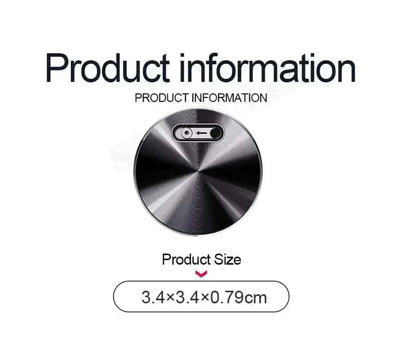 Mini Voice Activated Recorder – Magnetic, Ultra‑Compact, One‑Touch Capture-with iPhone OTG