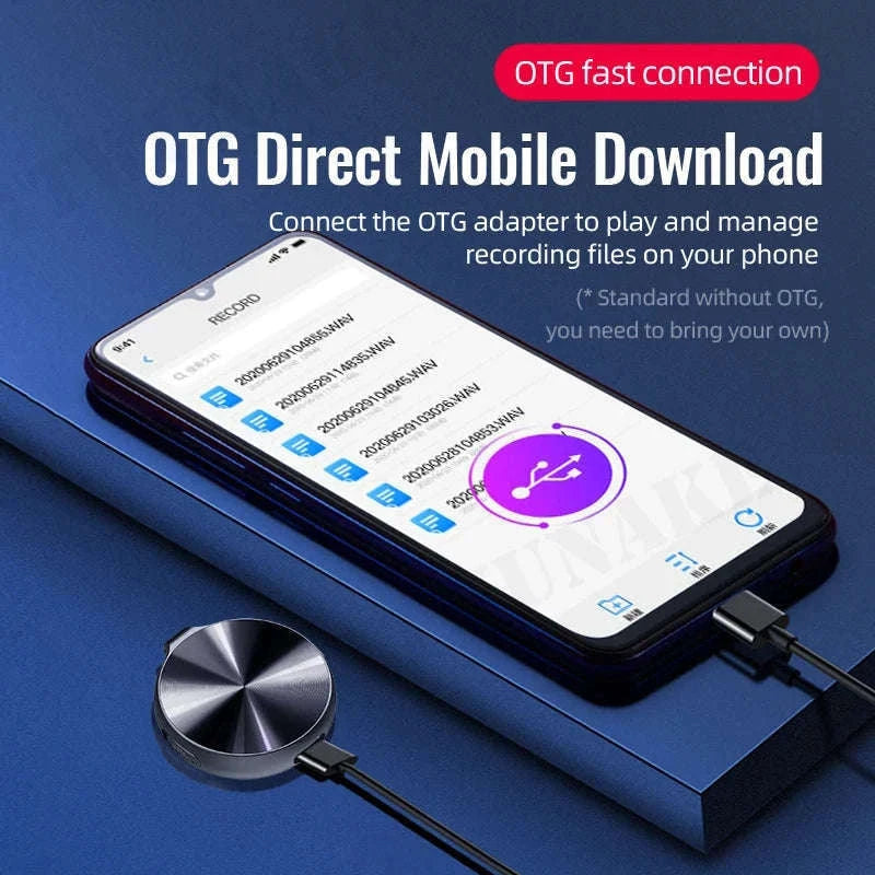 Mini Voice Activated Recorder Necklace Q39-Q39B-Recorder / 16 GB