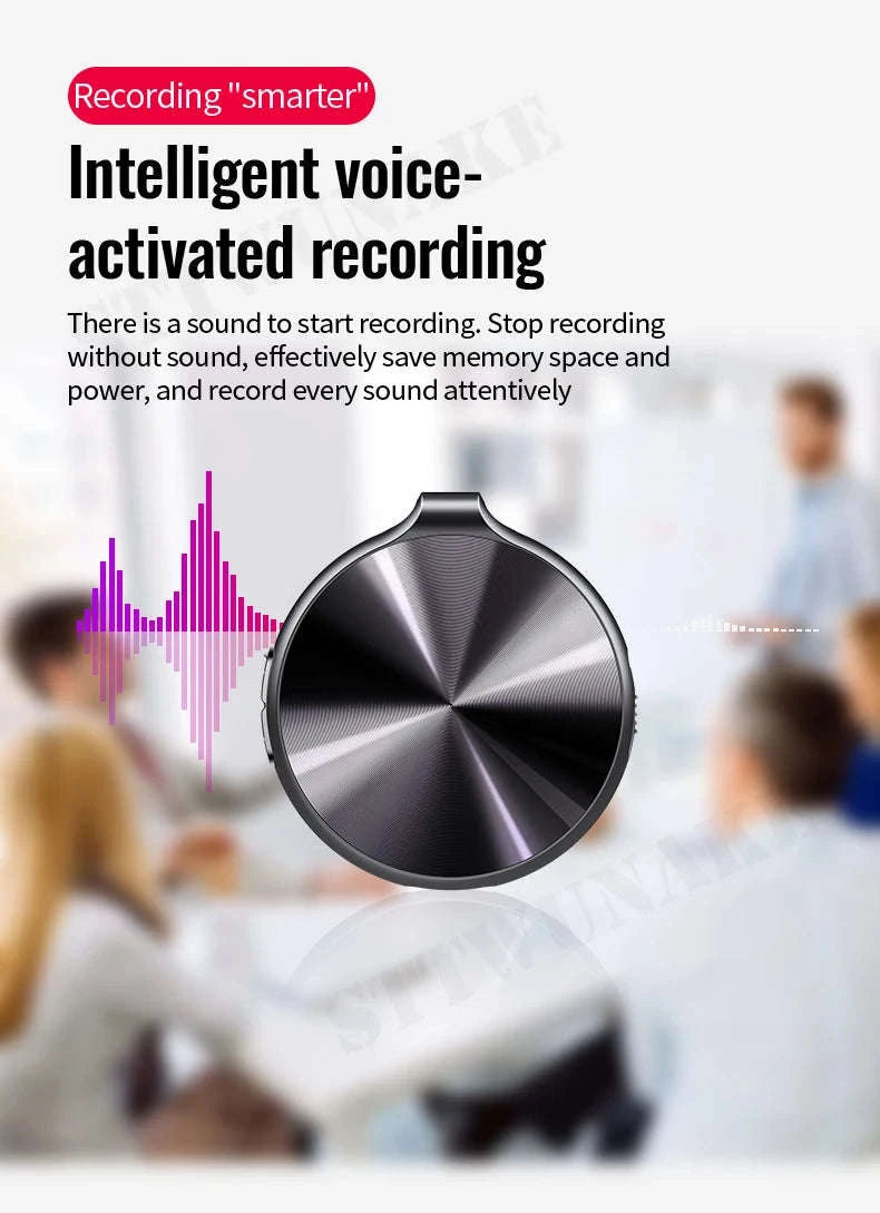 Mini Voice Activated Recorder Necklace Q39-Q39B-Recorder / 16 GB