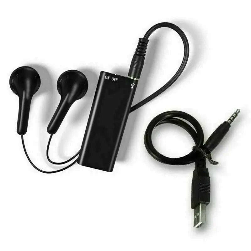Mini Voice Activated Recorder Q63 USB Audio Recorder 18h Recording-Q63 / 8 GB