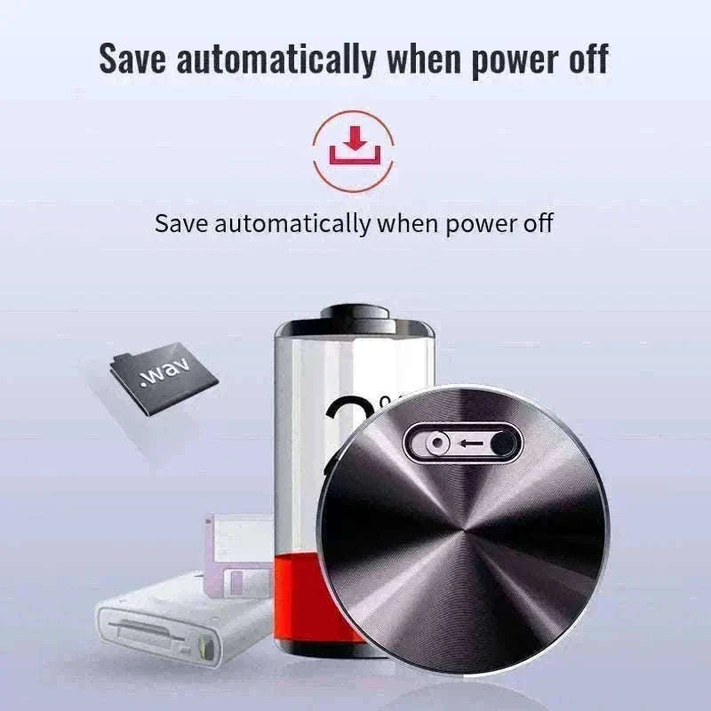 Mini Voice Activated Recorder with Magnet 20H Recording Q37-with iPhone OTG