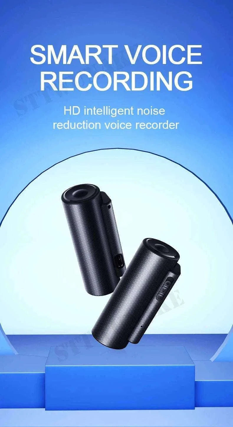 Mini Voice Activated Recorder with Magnet, 500H Recording & 365-Day Standby-with Android OTG / 64 GB