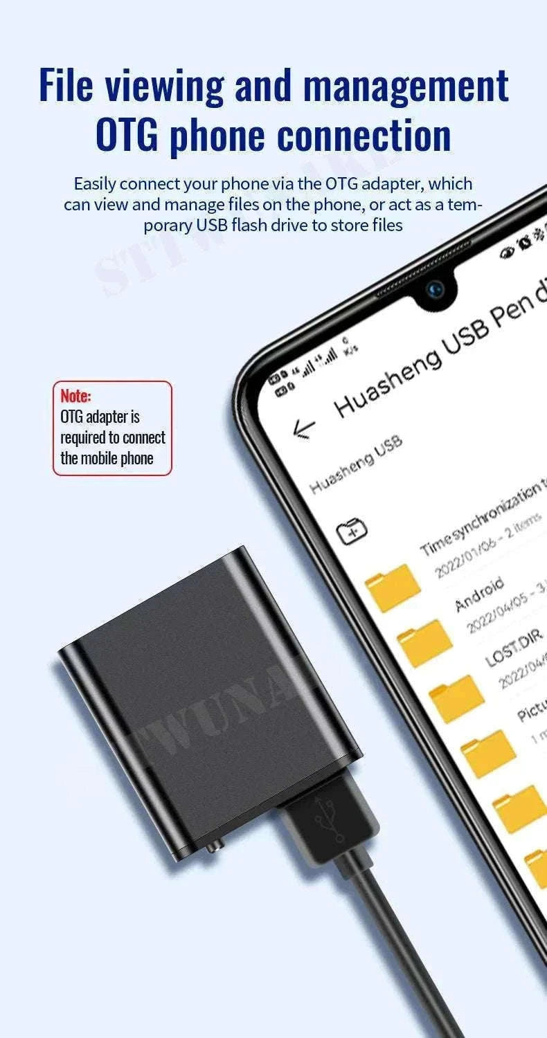 Mini Voice Activated Recorder with Magnet & One-Click Recording-Q8 / 16 GB