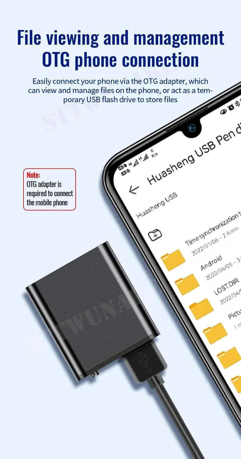 Mini Voice Activated Recorder with Magnet & One-Click Recording-Q8 / 16 GB