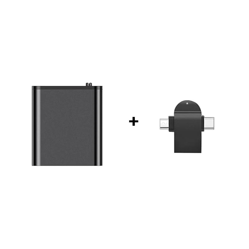 Mini Voice Activated Recorder With Magnetic Body And Simple One-Touch Recording-iPhone OTG / China Mainland / 8 GB