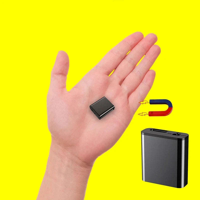 Mini Voice Activated Recorder With Magnetic Body And Simple One-Touch Recording-iPhone OTG / China Mainland / 8 GB