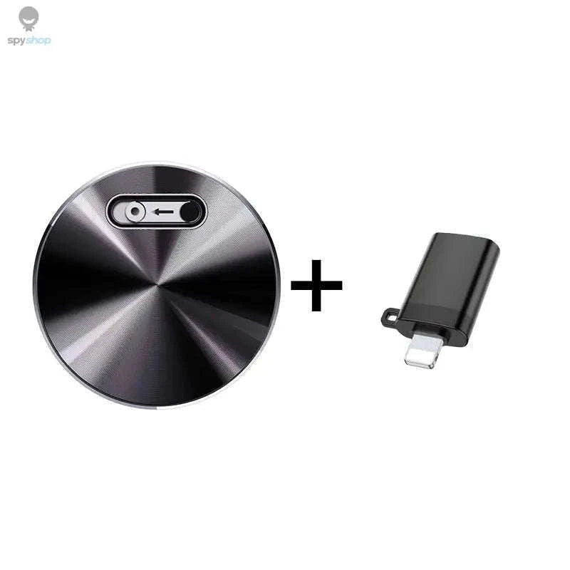 Mini Voice Activated Recorder with Magnetic Mount and OTG-with iPhone OTG