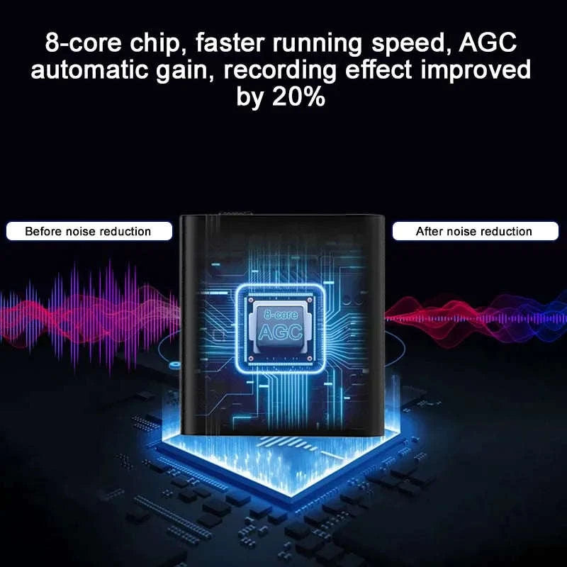 Mini Voice Activated Recorder with OTG Mobile Connectivity-L12 with Android OTG / 64 GB