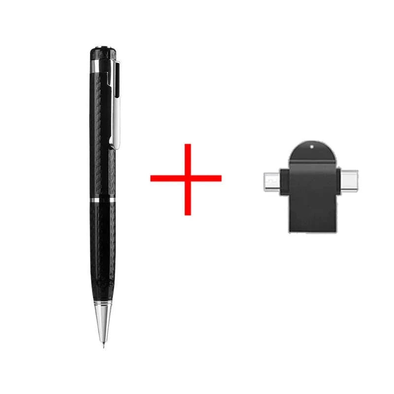 Mini Voice Recorder Pen with USB Flash Recording-With OTG adapter / < 1GB