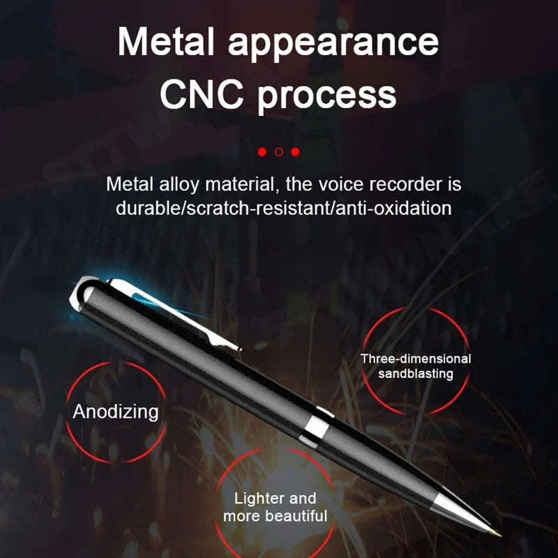 Mini Voice Recorder Pen with Voice Activation and Playback-No otg adapter / China Mainland / 32 GB