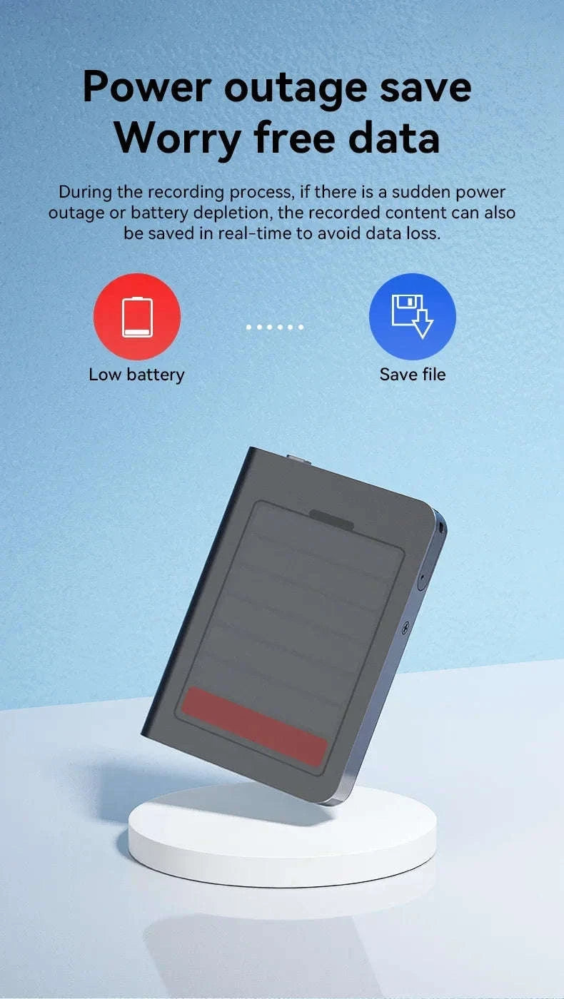 Mini Voice Recorder Q61 – App-Enabled Digital Recorder-APP Recorder / 8 GB