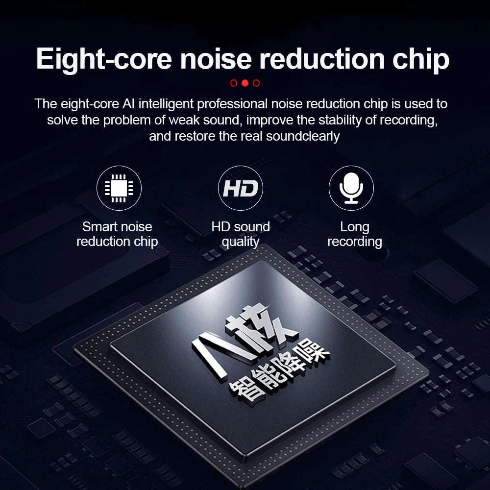 Mini Voice Recorder with 8GB or 32GB Storage-Power bank record / 8 GB