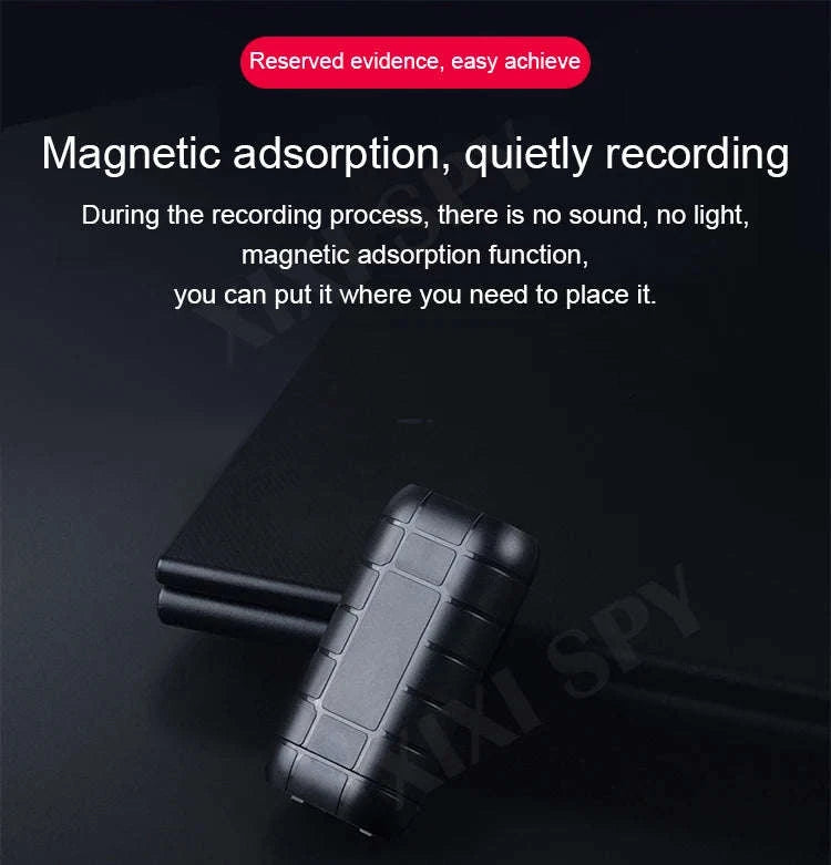 Mini Voice Recorder with Magnetic Adsorption-Only recorder / CHINA / 16 GB