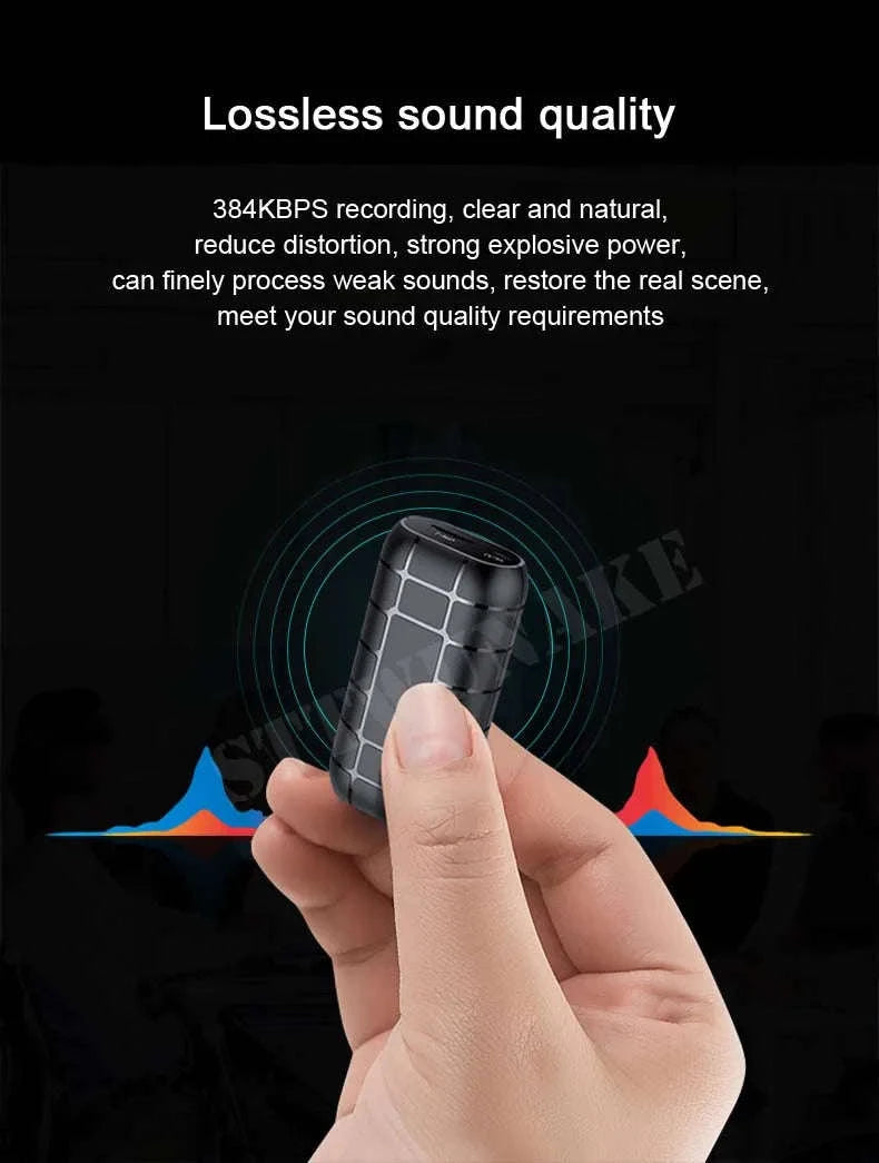 Mini Voice Recorder with Magnetic Adsorption-Only recorder / CHINA / 16 GB