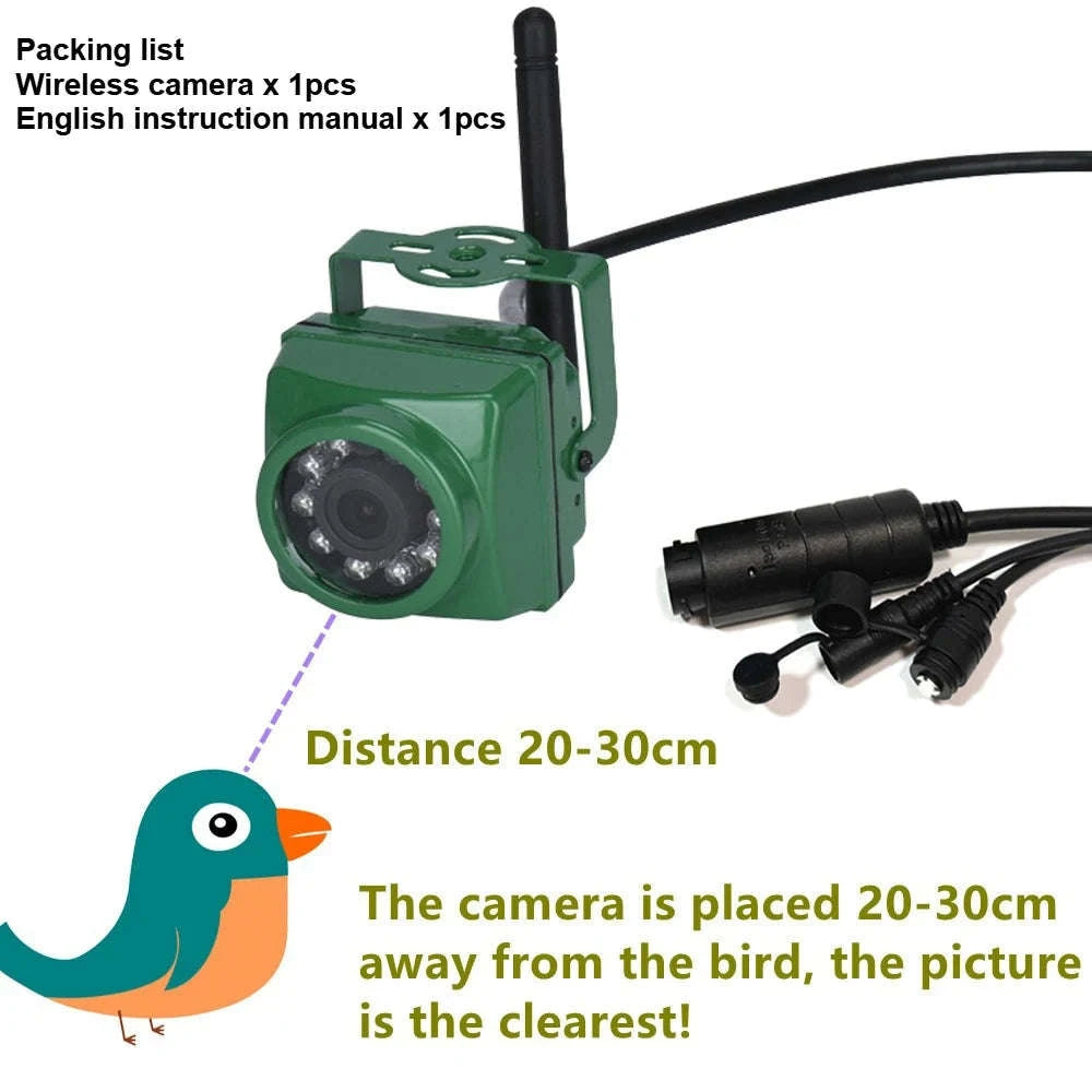 Mini WiFi Birdcage Camera with Night Vision-5MP WIFI POE / 2.8mm