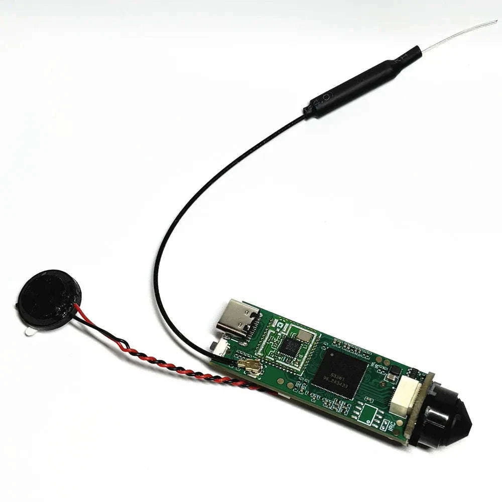 Mini WiFi Camera Module with 3MP Clarity and Two-Way Audio-3.7mm Pin hole lens / US Plug