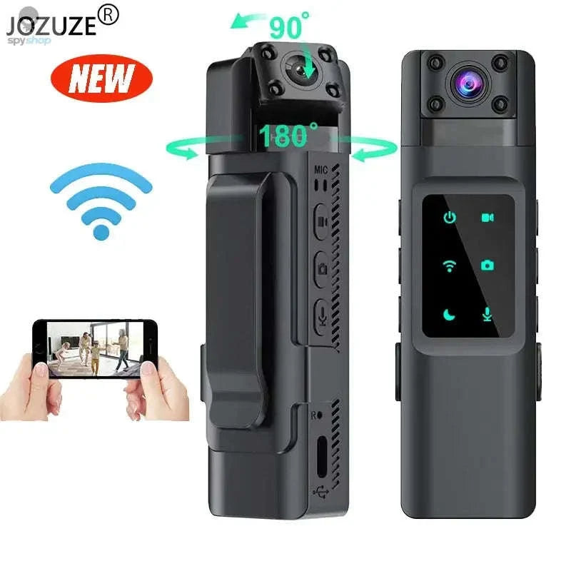Mini WiFi Hotspot Camera – 1080P Portable DVR with Night Vision-Default Title