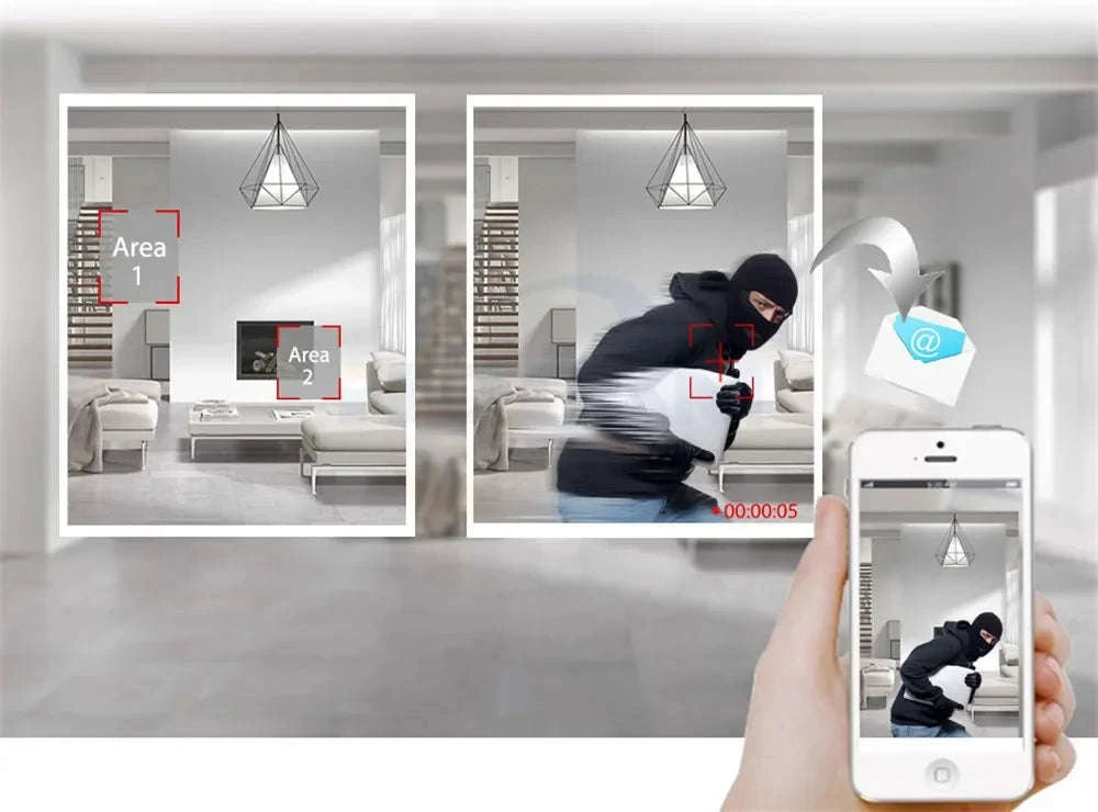 Mini WiFi IP Security Camera with 5MP Recording-2MP 2.8-12mm