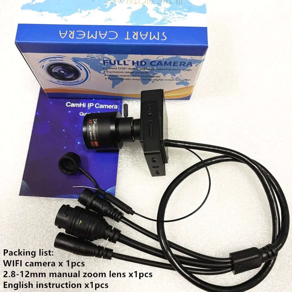 Mini WiFi IP Security Camera with 5MP Recording-2MP 2.8-12mm
