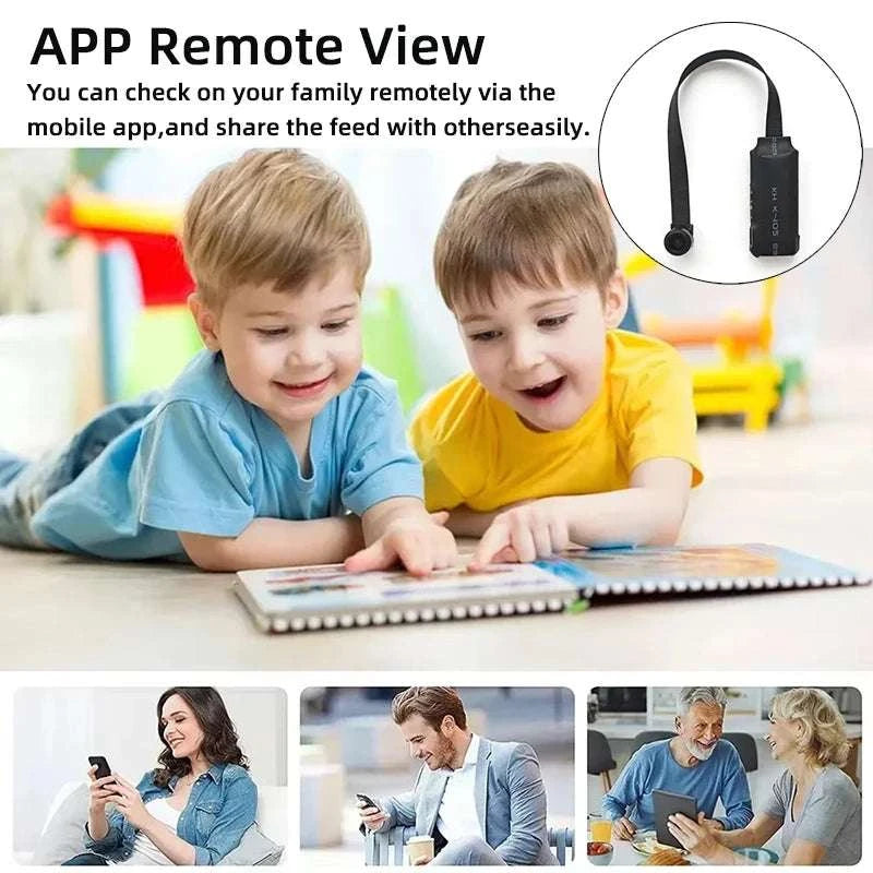 Mini WiFi Security Camera 1080P with Motion Alerts & Remote View-90 degree lens / Add 32GB / China Mainland