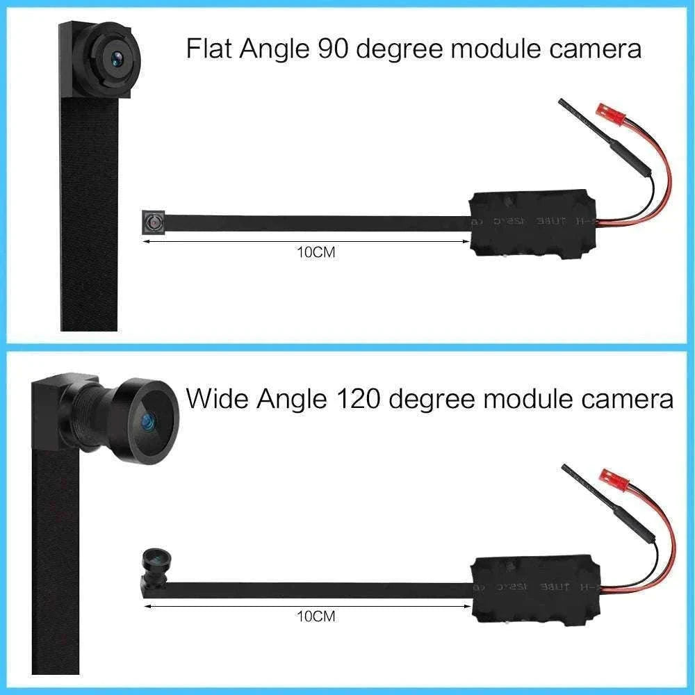 Mini WiFi Security Camera 1080P with Motion Detection & App View-90 degree lens / plus 64GB
