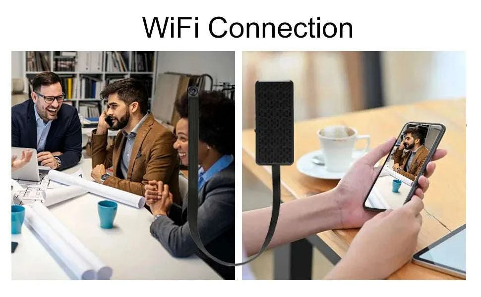 Mini WiFi Security Camera 1080P with Motion Detection & App View-United States