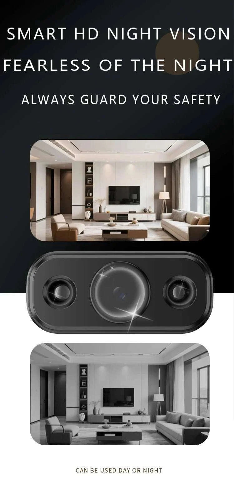Mini WiFi Security Camera 1080P with Night Vision & Remote Access-XD6 / Camera Add 32G