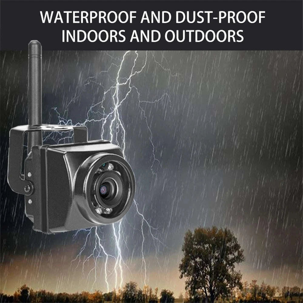Mini WiFi Security Camera 5MP Night Vision and Motion Detection-Normal focal 2MP