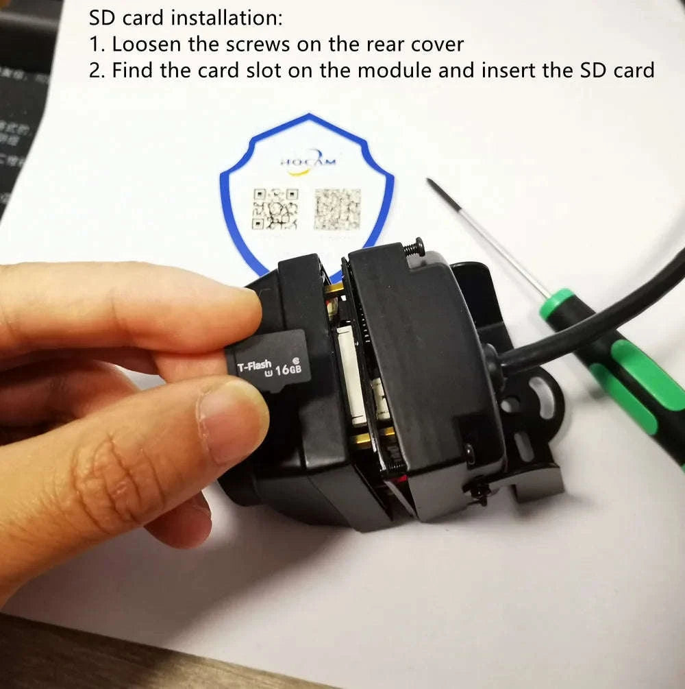 Mini WiFi Security Camera 5MP Night Vision and Motion Detection-Normal focal 2MP