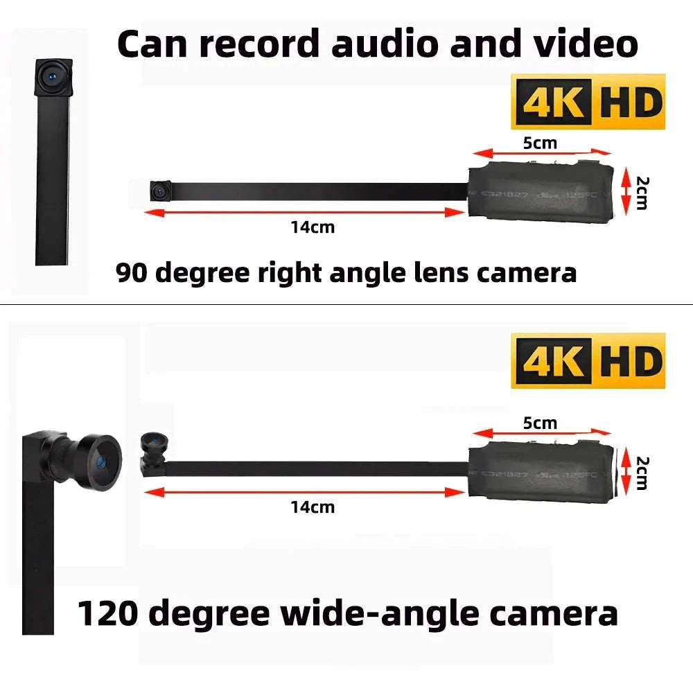 Mini WiFi Security Camera with Remote Viewing & Motion Detection-Wide angle camera / Add 128GB SD card / China Mainland