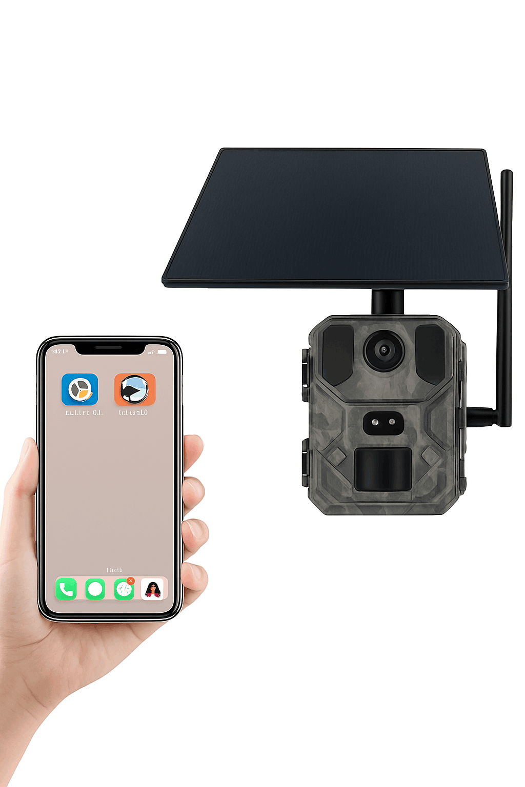 Mini900Pro 4G Outdoor Hunting Camera with 2K Remote Control-MINI900PRO-USA