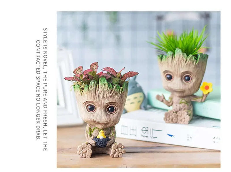 Miniature Groot Figurine Handicraft Decor Model-mini-c