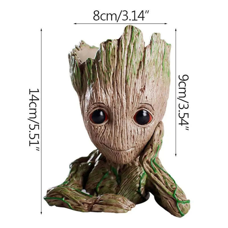 Miniature Groot Figurine Handicraft Decor Model-mini-c
