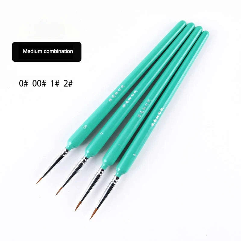 Miniature Hook Line Pen Set-10 pcs green