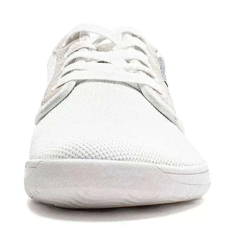 Minimalist Barefoot Shoes Wide Toe Zero Drop Mesh Sneakers-Burgundy / 37