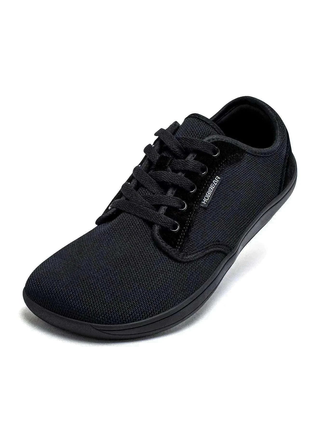 Minimalist Barefoot Shoes Wide Toe Zero Drop Mesh Sneakers-Burgundy / 37