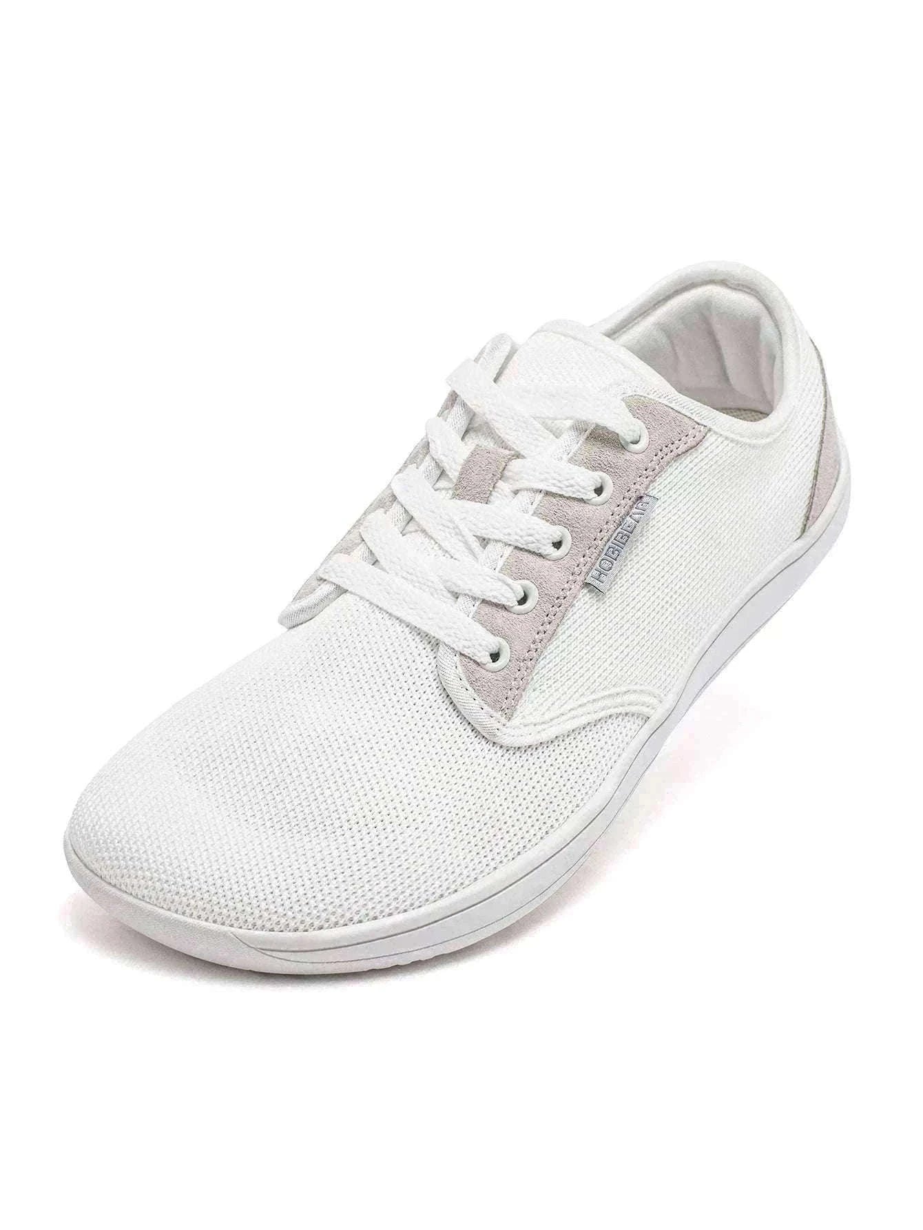 Minimalist Barefoot Shoes Wide Toe Zero Drop Mesh Sneakers-Burgundy / 37